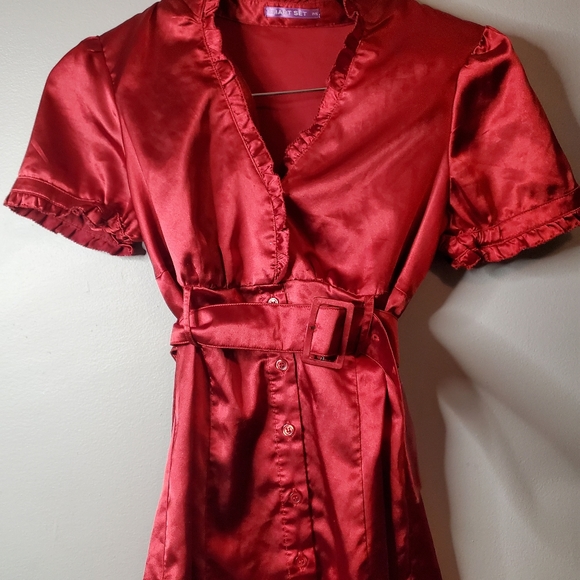 Smart Set Red Blouse - Size S - Picture 8 of 9